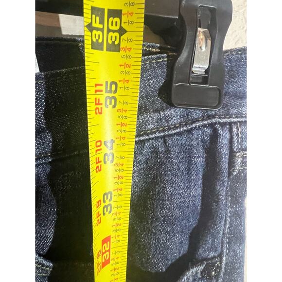 Levi's 520 Slouch Skinny Jeans Womens 16 Regular (28x28) Blue Denim Strecth - Picture 9 of 10